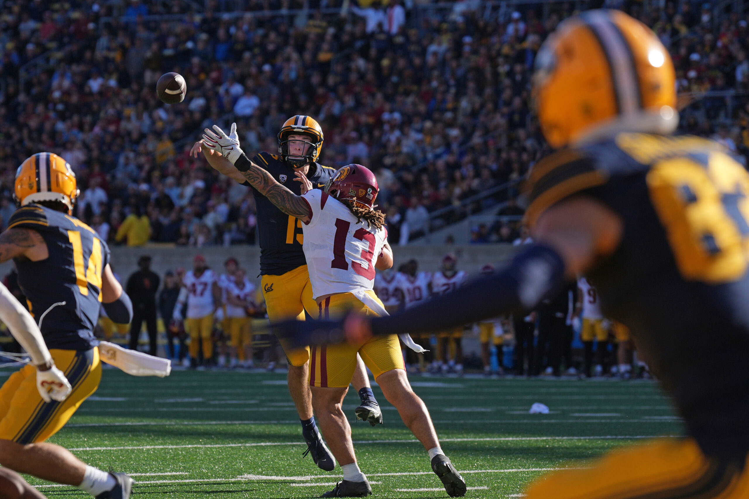 NCAA Football: Southern California at California