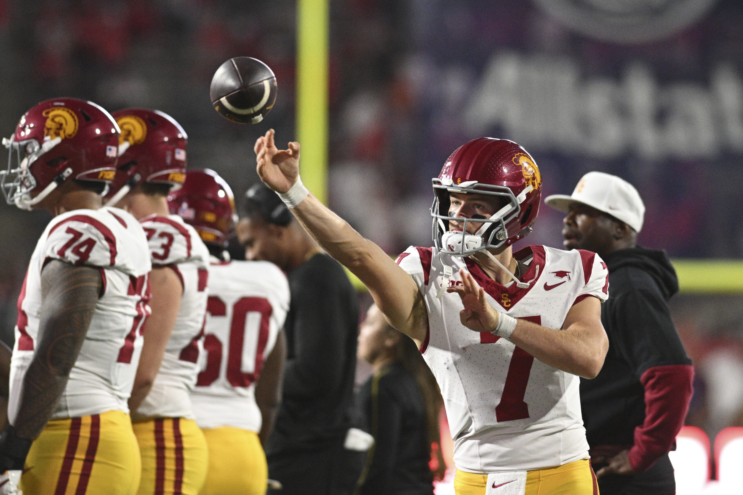 Former USC Trojans QB Urges Fans to Trust Lincoln Riley's Process 5 NCAA Football: Southern California at Maryland