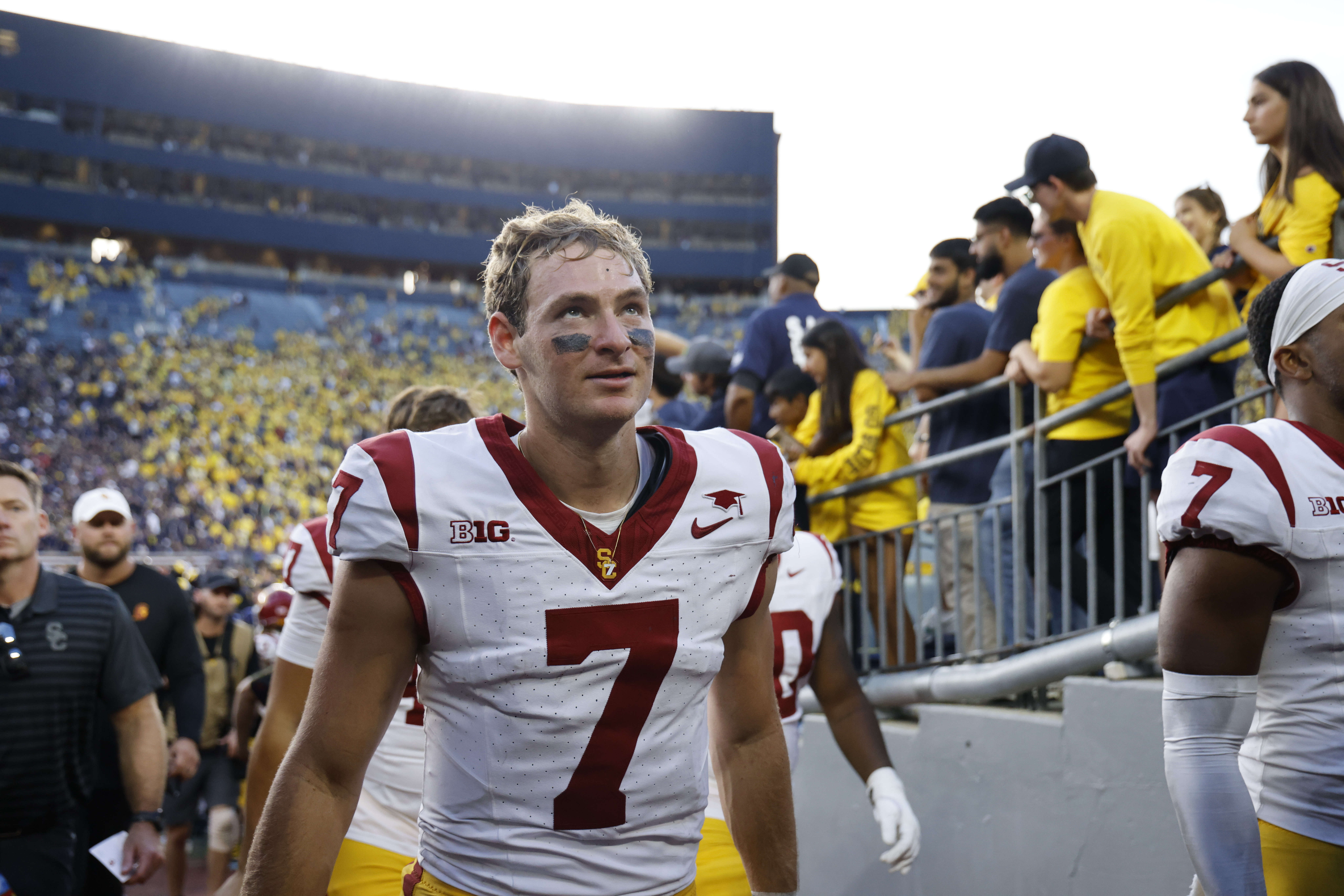 Lincoln Riley Baffled By Gap Between Offensive Execution and Final Score 4 NCAA Football: Southern California at Michigan