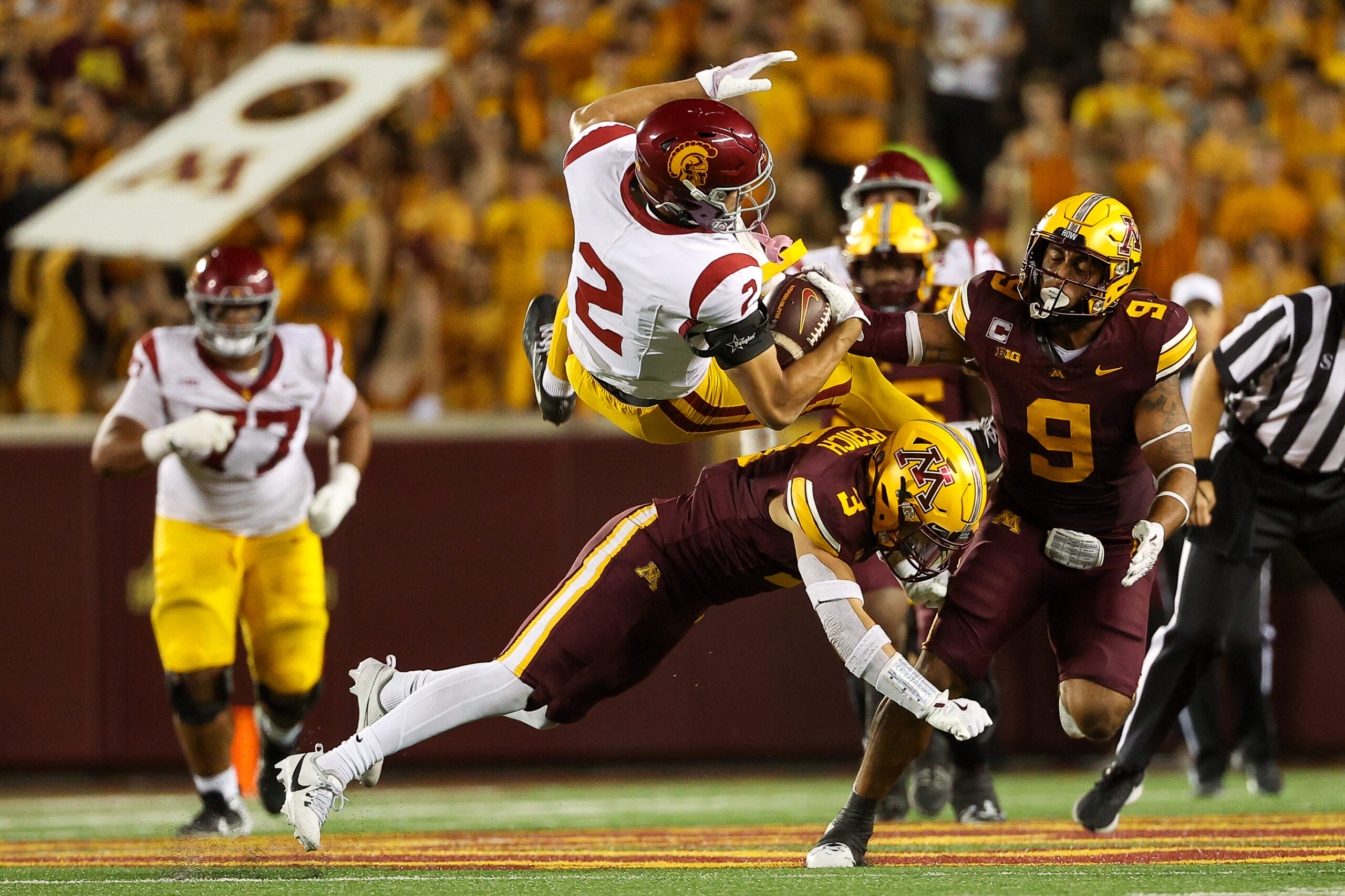 Lincoln Riley Baffled By Gap Between Offensive Execution and Final Score 3 NCAA Football: Southern California at Minnesota