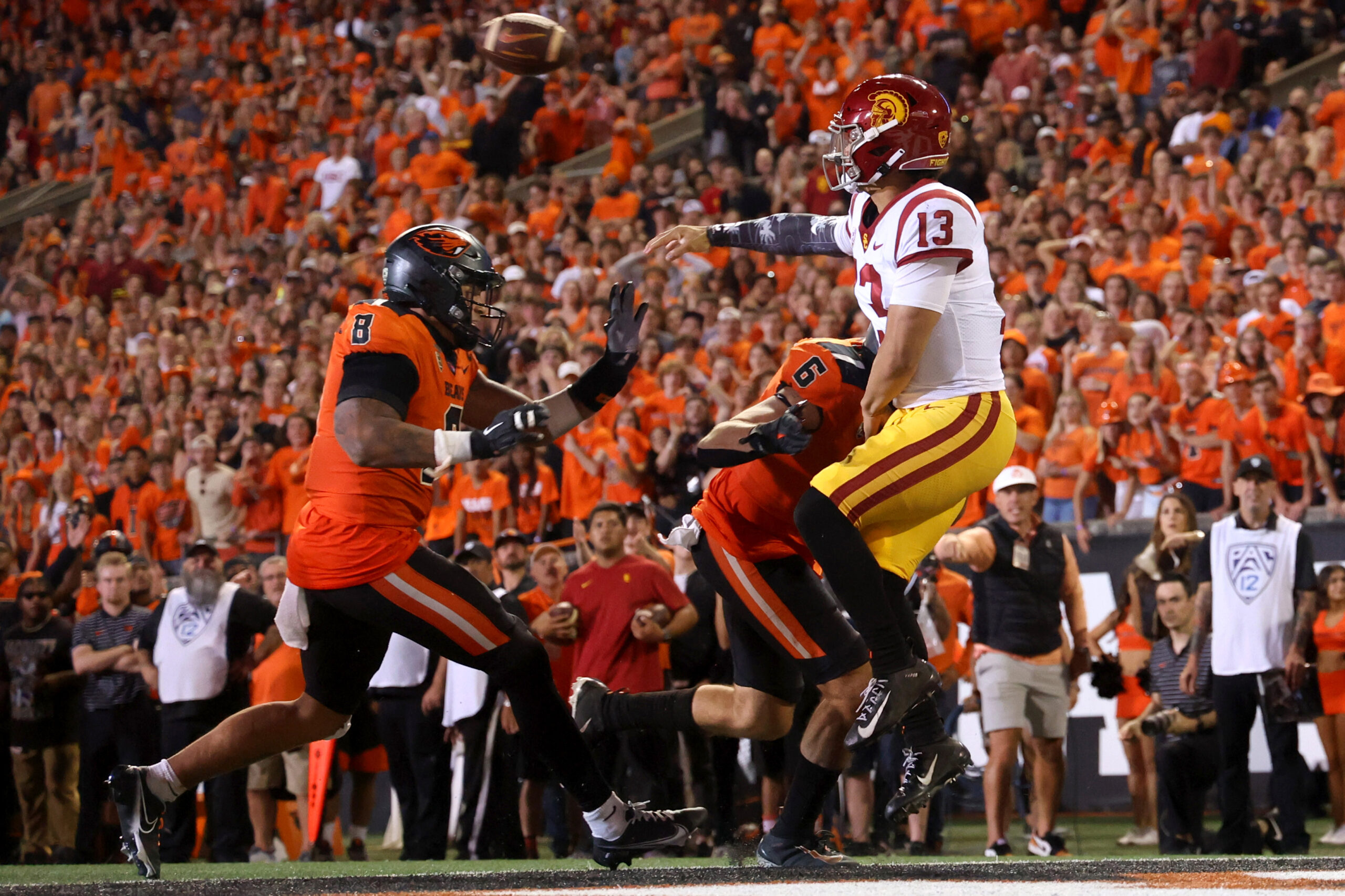 NCAA Football: Southern California at Oregon State