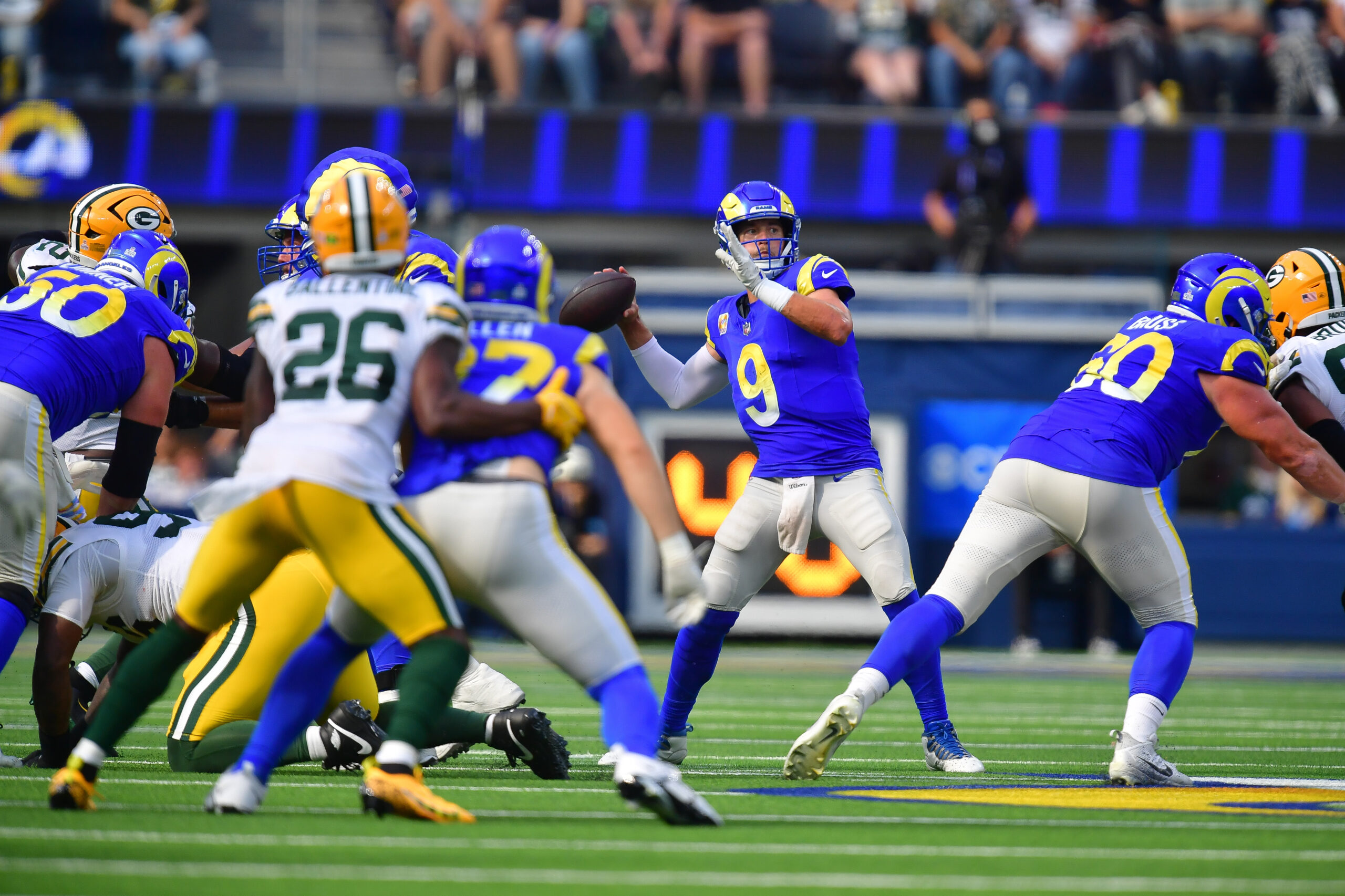 NFL Insider Names NFC North As Matthew Stafford Trade Destination 3 NFL: Green Bay Packers at Los Angeles Rams