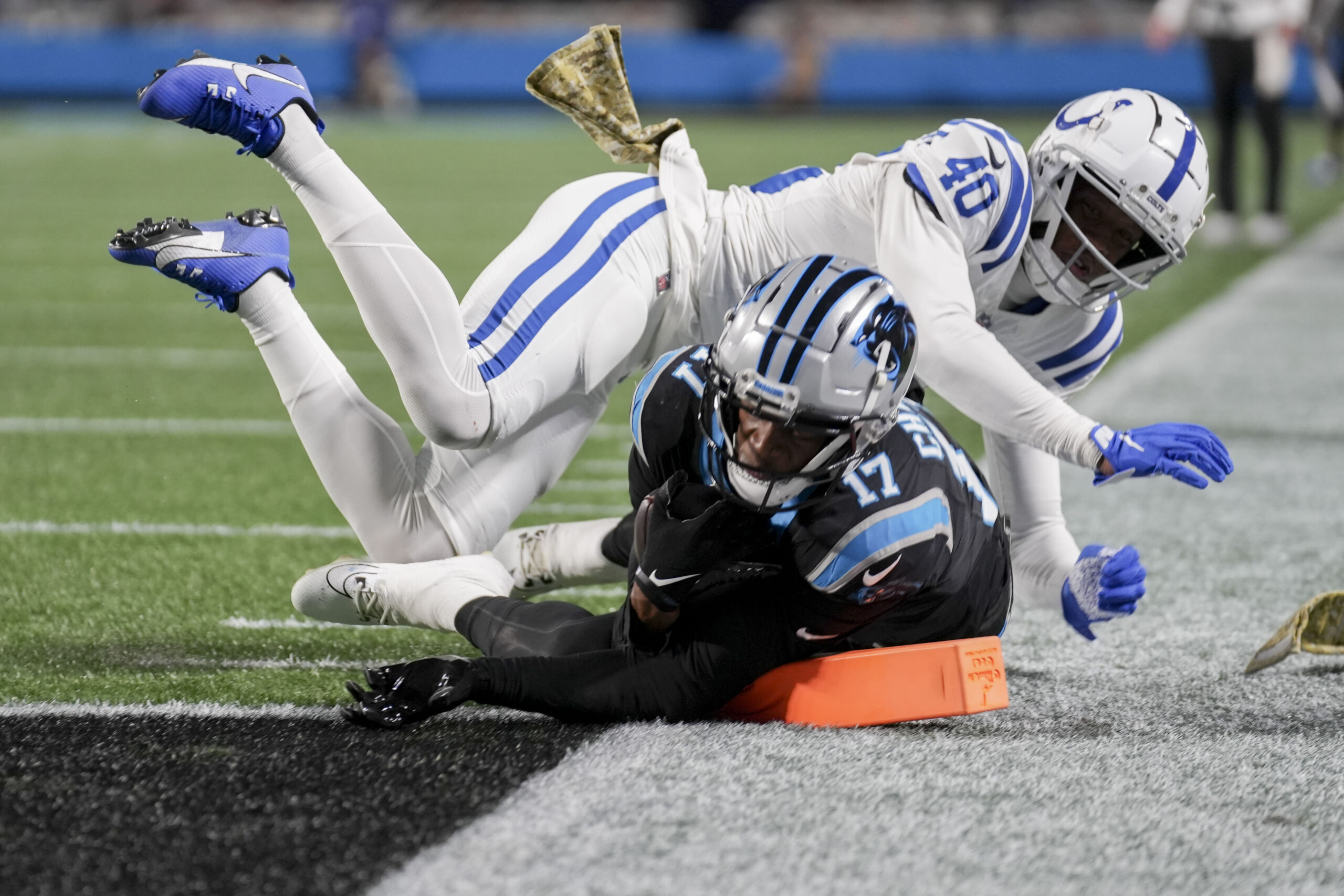 NFL: Indianapolis Colts at Carolina Panthers | New Los Angeles Chargers WR DJ Chark