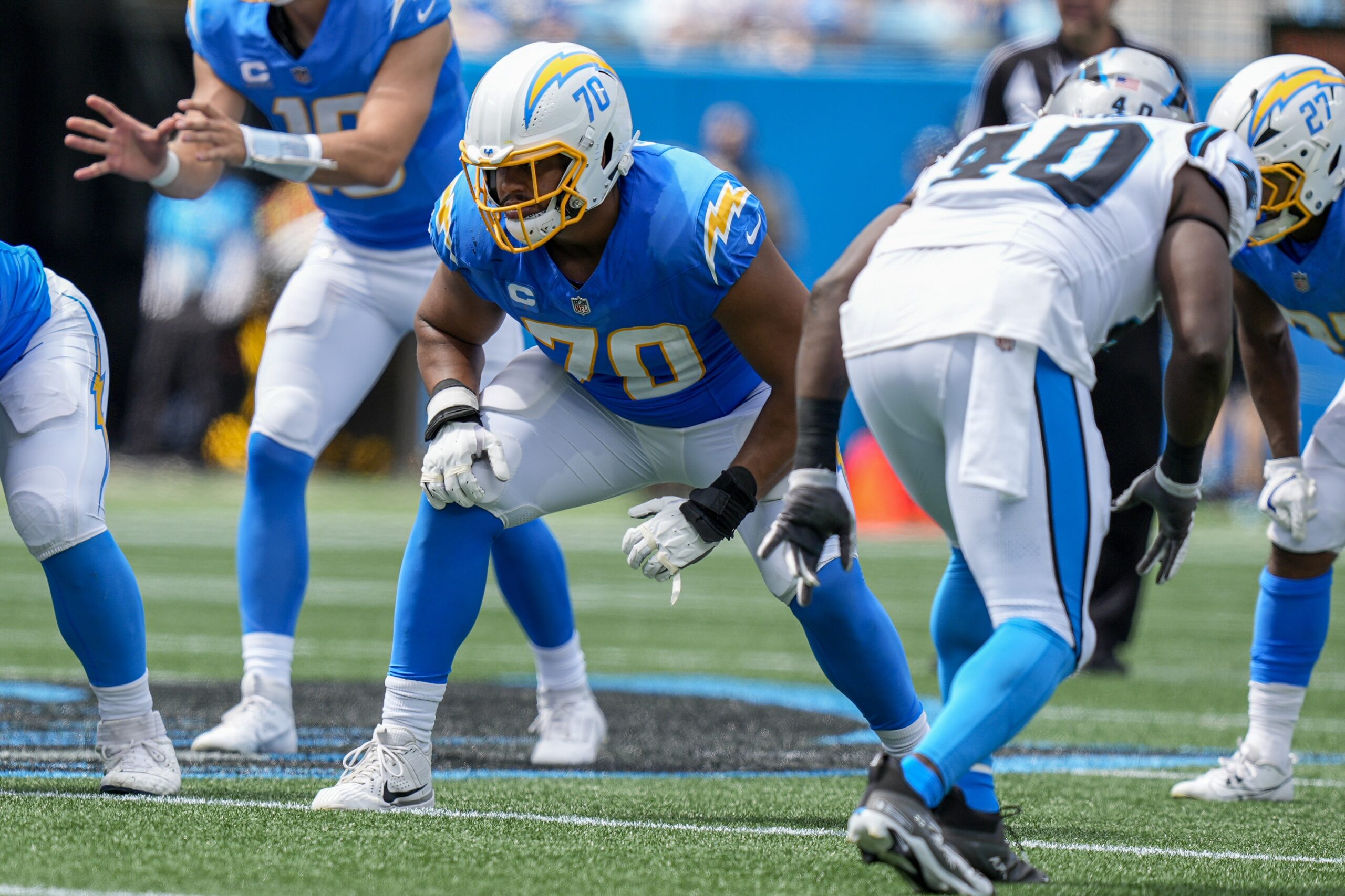 Chargers Injury Update: 'Questionable' Starter Officially Active Vs. Broncos 3 NFL: Los Angeles Chargers at Carolina Panthers