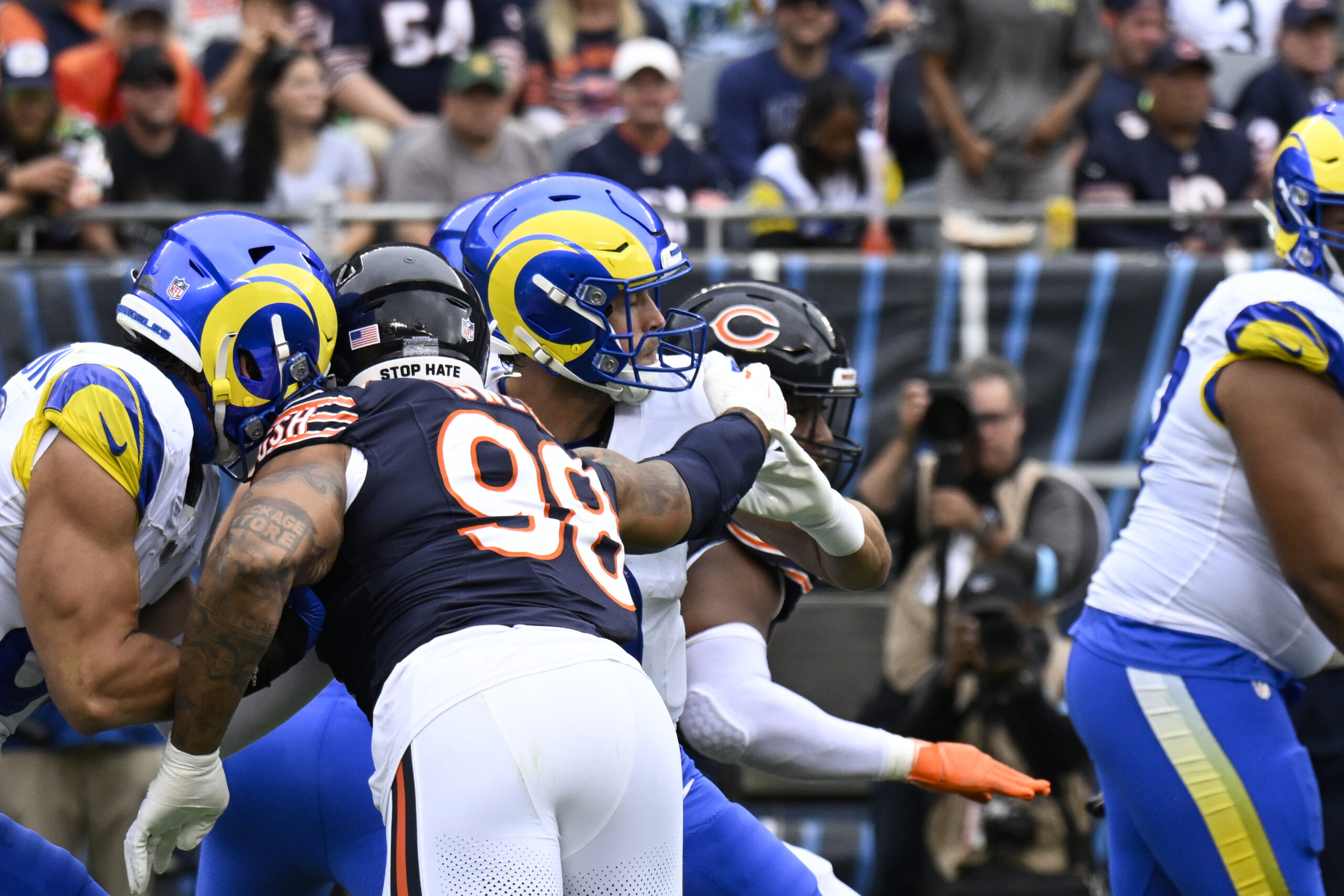 Los Angeles Rams: 4 Bold Predictions Against The Green Bay Packers In A Critical Week 5 Matchup 4 NFL: Los Angeles Rams at Chicago Bears