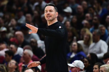 NBA: Los Angeles Lakers at Cleveland Cavaliers | Head Coach JJ Redick