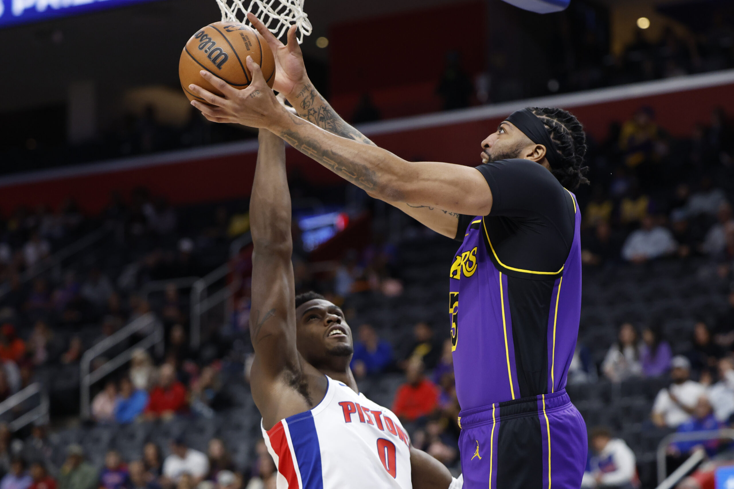 Anthony Davis Leads NBA In 3 Major Stats 3 NBA: Los Angeles Lakers at Detroit Pistons | Anthony Davis