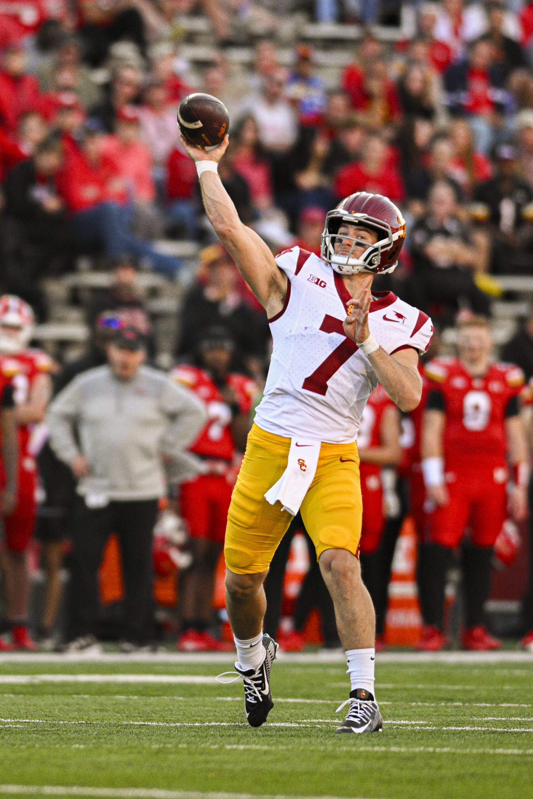 Don't Be Fooled: USC Trojans Face A Dogfight Against Washington 6 NCAA Football: USC Trojans at Maryland