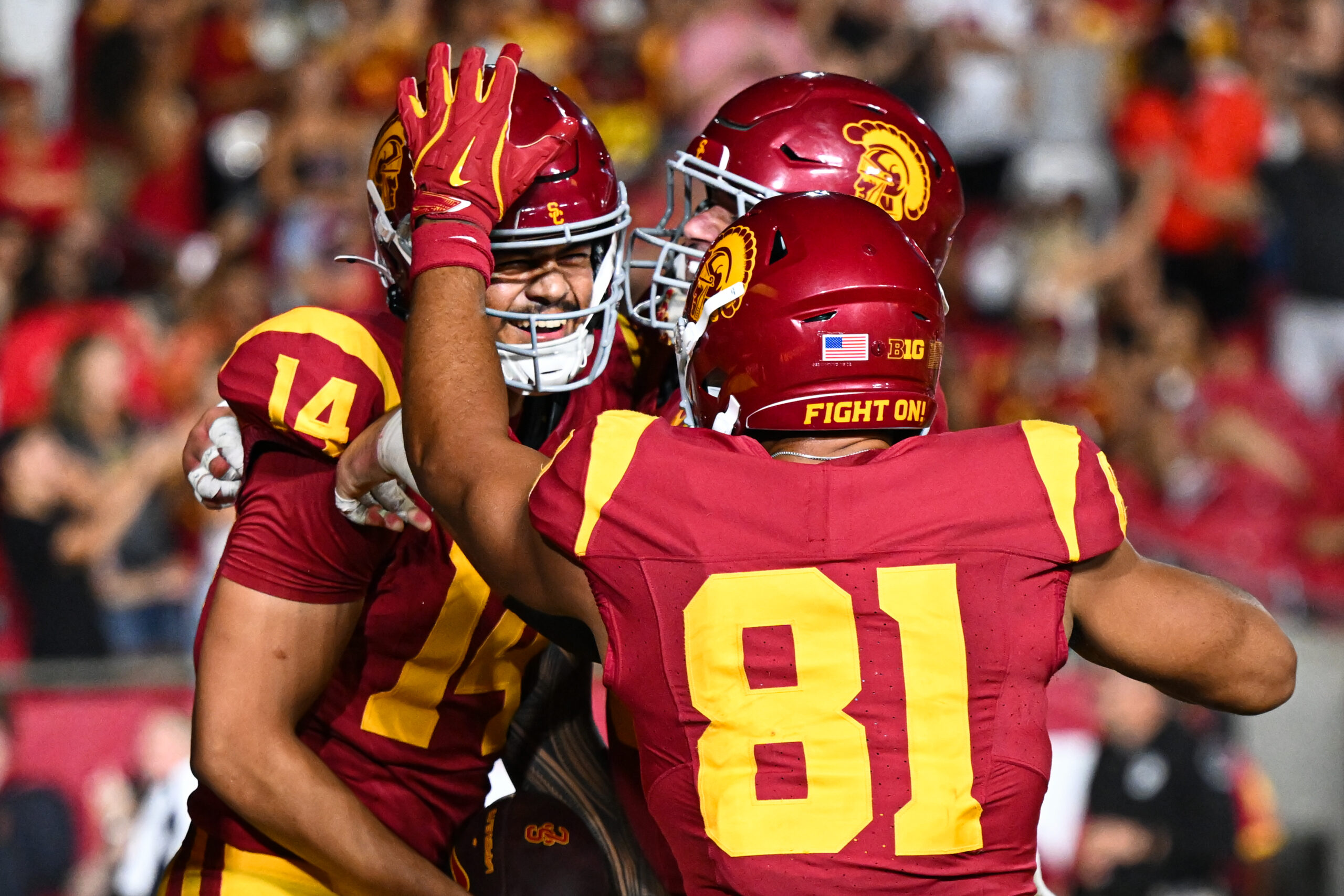 Report: USC Trojans To Make Change At Quarterback Ahead Of Nebraska Game 3 NCAA Football: Utah State at Southern California | QB Jayden Maiava
