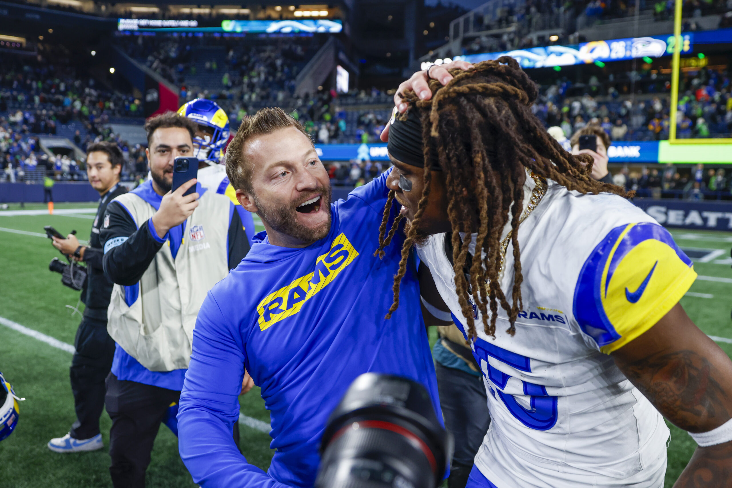 NFL: Los Angeles Rams at Seattle Seahawks