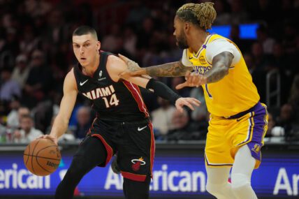 NBA: Los Angeles Lakers at Miami Heat