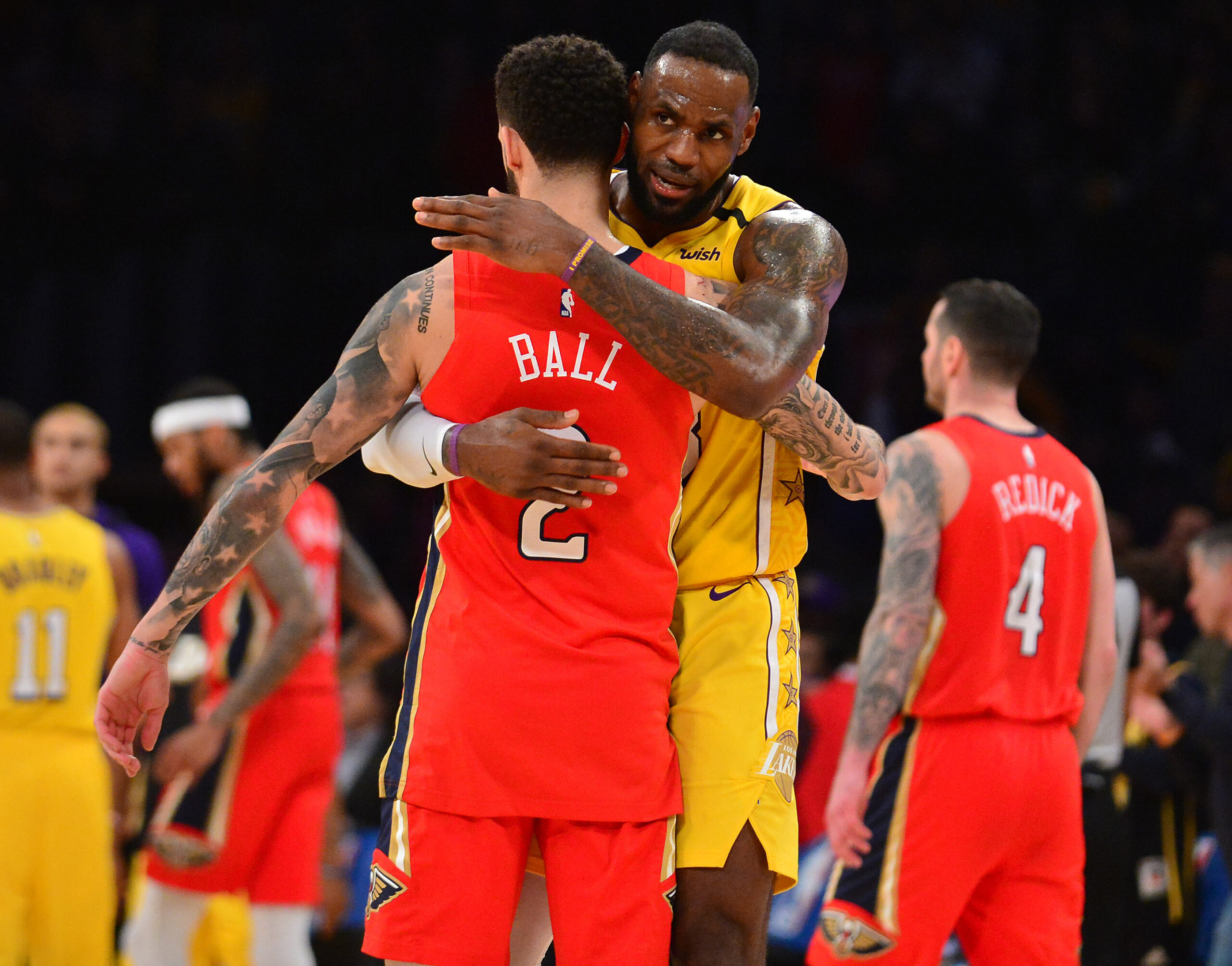 Former Lakers Guard On The Trade Block, A Reunion Could Open Door To Mega Trade 3 NBA: New Orleans Pelicans at Los Angeles Lakers