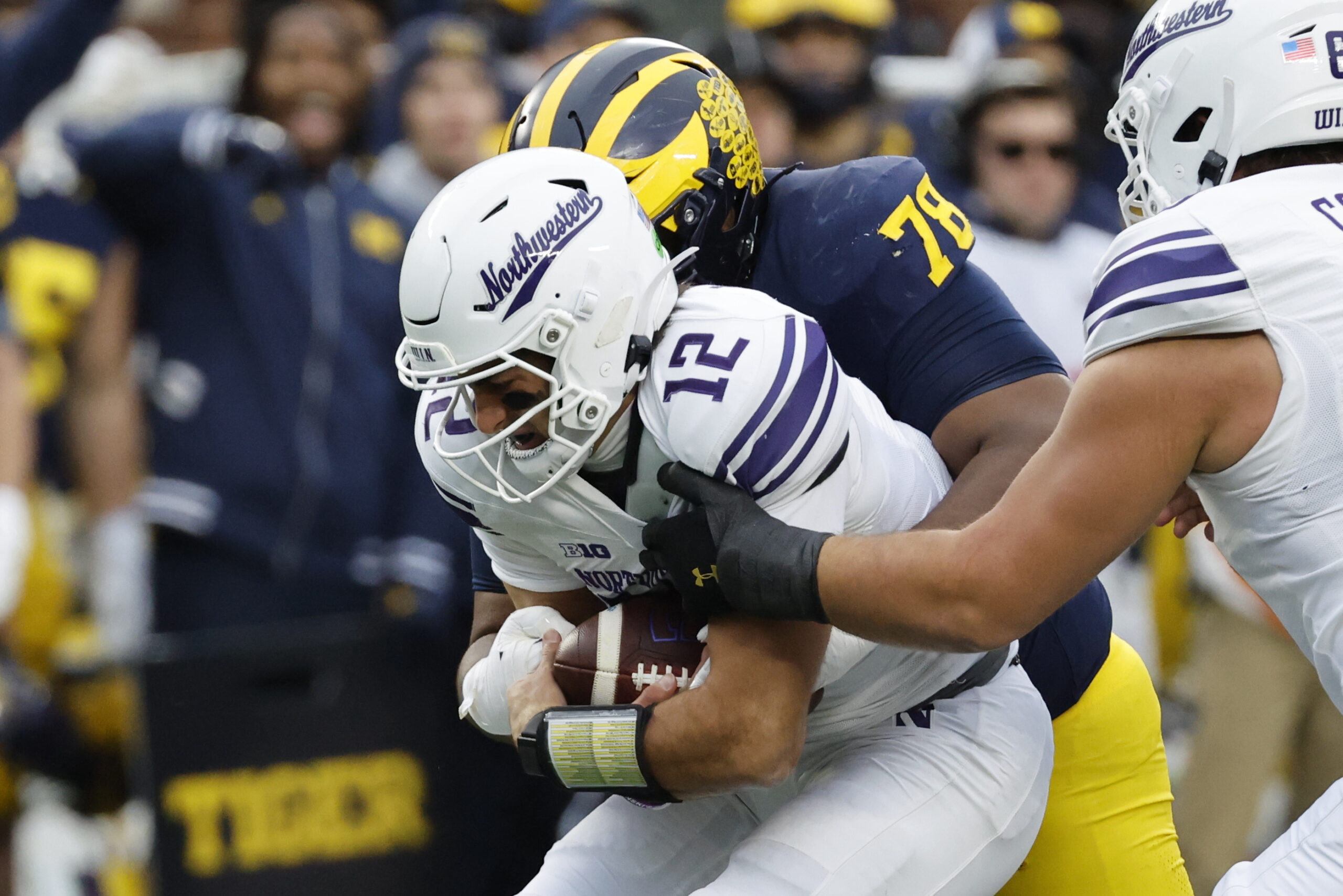 Chargers Look To Michigan In Latest 3 Round Mock Draft 3 NCAA Football: Northwestern at Michigan