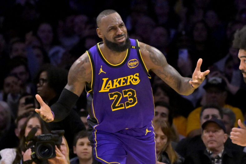 NBA Analyst Tells LeBron James To Stop Whining 3 LeBron James NBA: Brooklyn Nets at Los Angeles Lakers