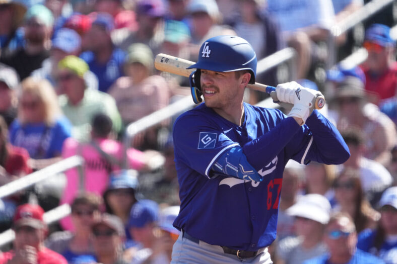 Former MLB Exec Suggests Dodgers Deep Position Could Lead To Trade Candidate 3 MLB: Spring Training-Los Angeles Dodgers at Cincinnati Reds