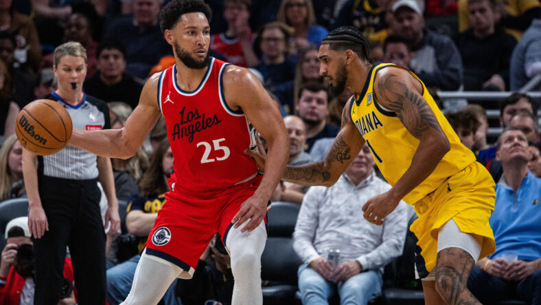 Los Angeles Clippers Share Disappointing Ben Simmons Injury Update 1 NBA: Los Angeles Clippers at Indiana Pacers