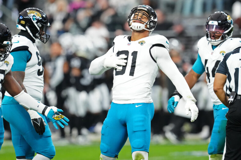 Los Angeles Chargers Snag Elite Playmaker From Jaguars In New NFL Trade Rumor 3 NFL: Jacksonville Jaguars at Las Vegas Raiders