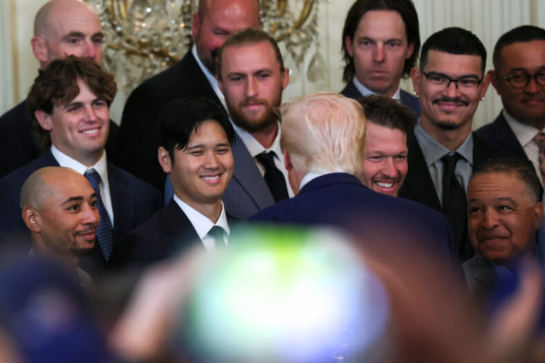Dodgers Superstar's White House Photos Feature Notable Omission 3 MLB: Los Angeles Dodgers - White House Visit