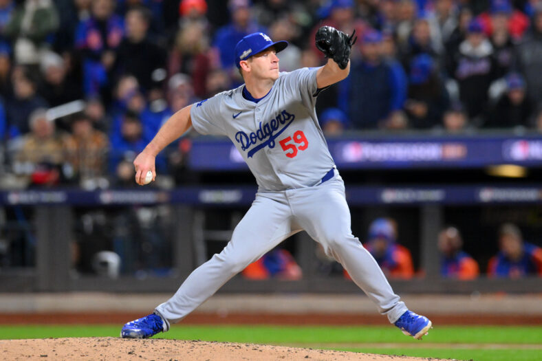 Los Angeles Dodgers Provide Encouraging Yet Indefinitive Injury Update For Key Reliever 3 MLB: NLCS-Los Angeles Dodgers at New York Mets