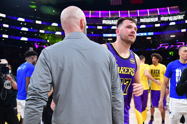 Luka Doncic's All-Time Snub Ahead Of Los Angeles Lakers, Dallas Mavericks Game 3 NBA: Dallas Mavericks at Los Angeles Lakers