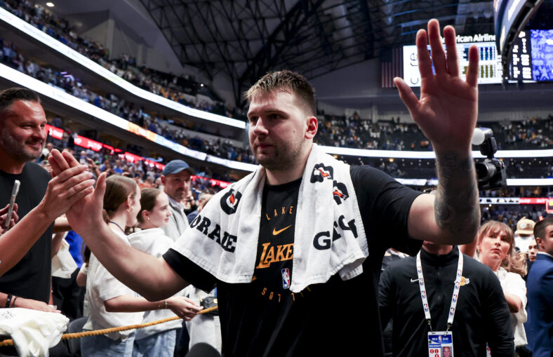 Luka Doncic Leads Los Angeles Lakers To Important '24-'25 Milestone 3 NBA: Los Angeles Lakers at Dallas Mavericks
