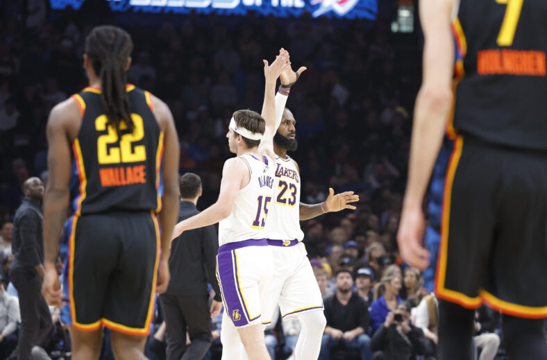 The Big Reason LeBron James Is Not Buying The Lakers Hype After Thunder Rout 3 NBA: Los Angeles Lakers at Oklahoma City Thunder LeBron James