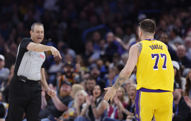 Los Angeles Lakers' Discipline Under Fire, Official Report on Luka Doncic Ejection 3 NBA: Los Angeles Lakers at Oklahoma City Thunder