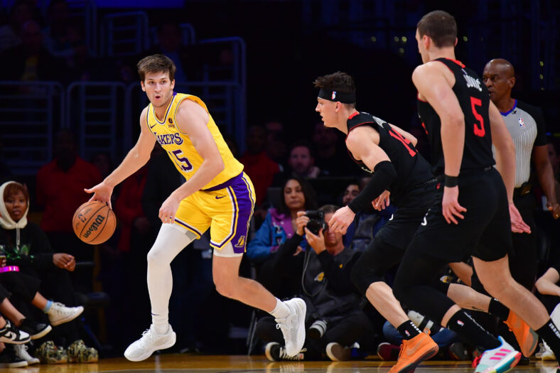 Los Angeles Lakers Rising Star Admits To Buying Into NBA Racial Stigma 3 NBA: Miami Heat at Los Angeles Lakers