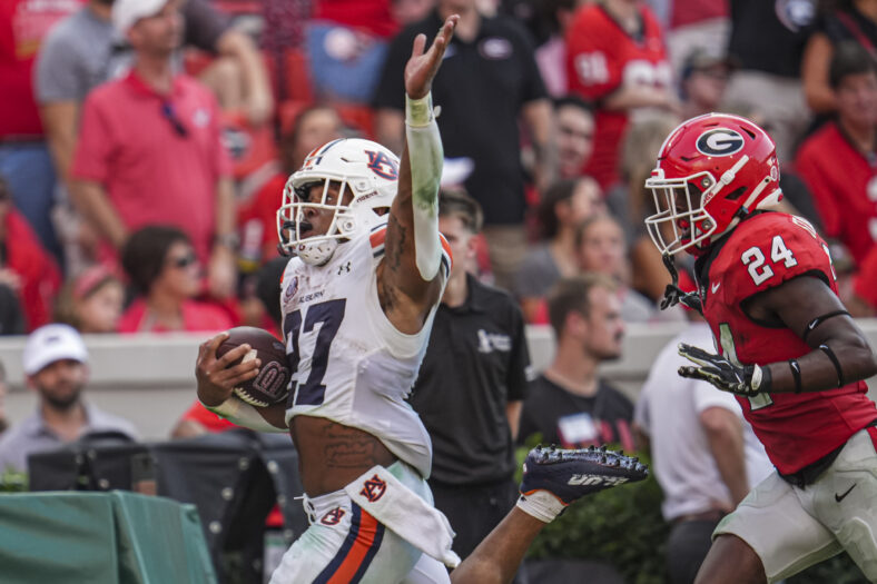1 Stat Proves Los Angeles Rams 4th Round Pick Is Perfect Complement To Current Roster Pieces 3 NCAA Football: Auburn at Georgia