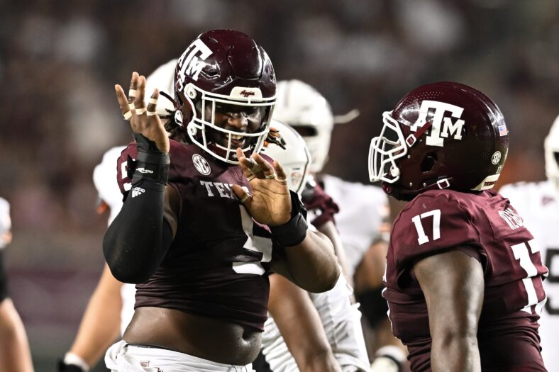 Los Angeles Rams Meeting With Aggressive Defensive Tackle Ahead Of NFL Draft 3 NCAA Football: Bowling Green at Texas A&M