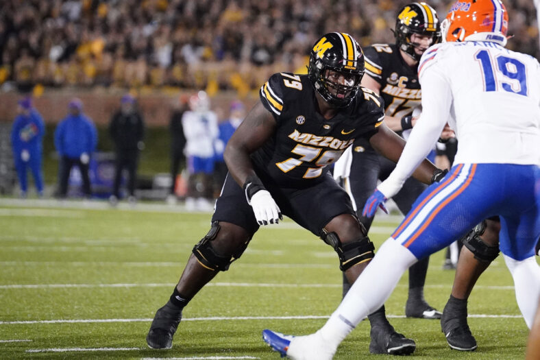 Las Vegas Raiders Urged To Draft 1st Round Lineman Amid New Contract Demands 3 NCAA Football: Florida at Missouri