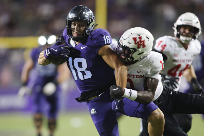 Las Vegas Raiders Secure Puka Nacua-Like Prospect With 58th Pick 4 NCAA Football: Houston at Texas Christian