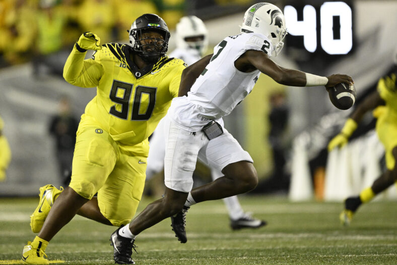 Los Angeles Chargers Draft Picks 2025: Chargers Draft Grade, Pick-By-Pick Analysis 5 Los Angeles Chargers Select Oregon DT Jamaree Caldwell