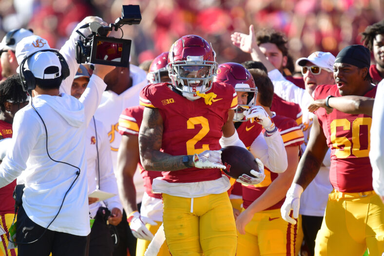 First USC Trojans Player Selected In NFL Draft, And His Draft Party Looked Epic 3 First USC Trojans Player Selected In NFL Draft | Jaylin Smith