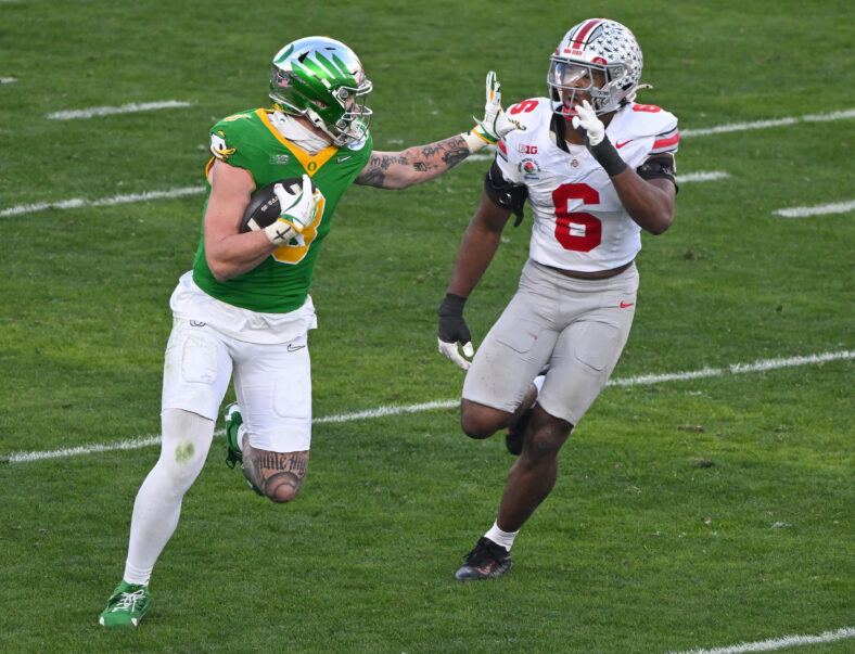 Los Angeles Rams Draft Picks 2025: Rams Draft Grade, Pick-By-Pick Analysis 3 NCAA Football: Rose Bowl-Ohio State at Oregon