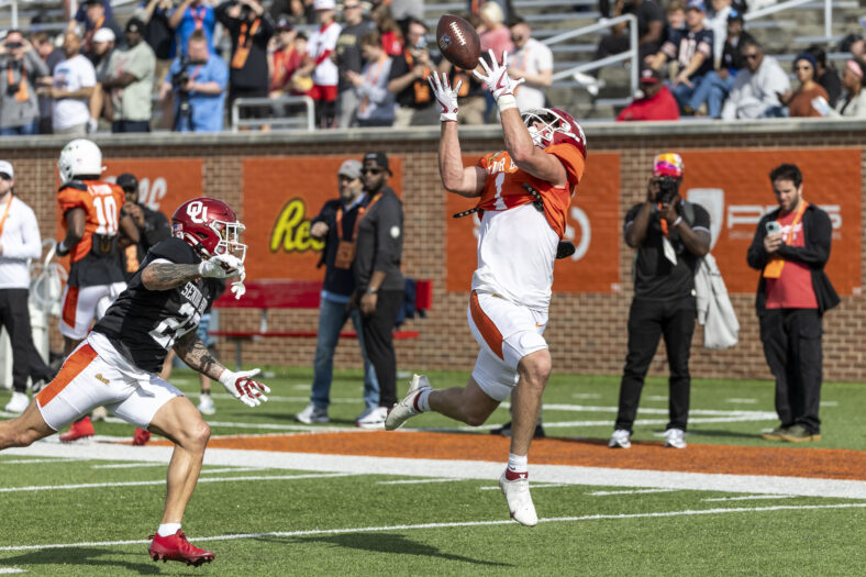 NFL Draft Scouting Report: Los Angeles Rams Eyeing Big Under The Radar Athletic WR 3 NCAA Football: Senior Bowl