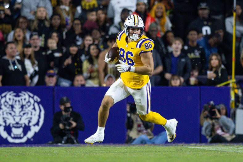 Latest Los Angeles Chargers 2-Round Mock Provides Best Of Both Worlds On Offense 4 NCAA Football: Vanderbilt at Louisiana State