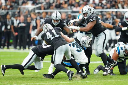 NFL: Carolina Panthers at Las Vegas Raiders