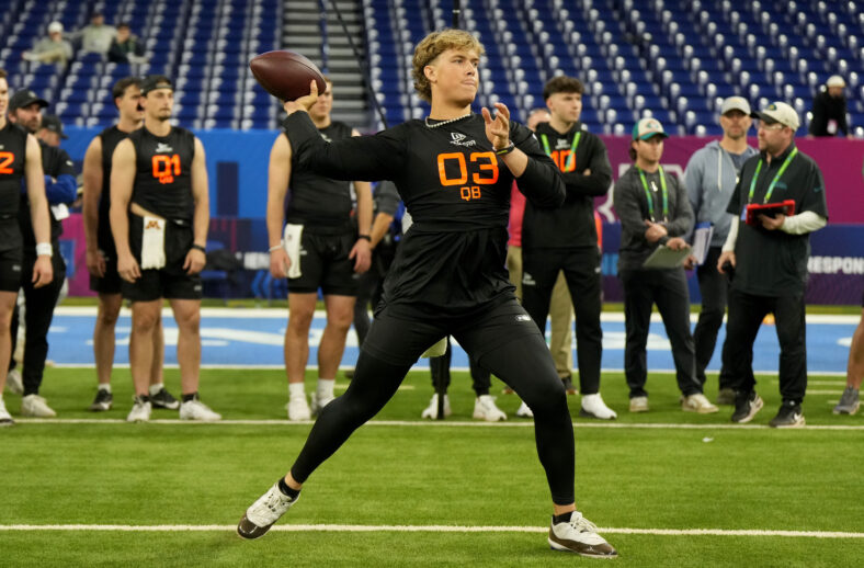 QB Tops The Los Angeles Rams Best Draft Fits List According To Leading Analytics Firm 3 NFL: Combine