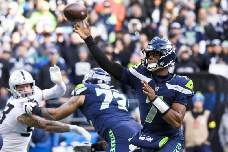 Las Vegas Raiders' Latest Statement Clarifies QB Priorities Ahead Of NFL Draft 3 NFL: Las Vegas Raiders at Seattle Seahawks