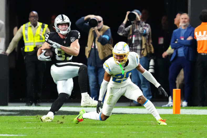 Insider Reveals Las Vegas Raiders Biggest NFL Draft Needs Post Free Agency 3 NFL: Los Angeles Chargers at Las Vegas Raiders