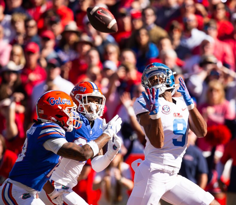 The Los Angeles Chargers Best 2025 NFL Draft Pick Revealed 3 Los Angeles Chargers Draft Ole Miss Wide Receiver Tre Harris