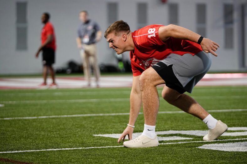 4 QBs Top Las Vegas Raiders LONG List of Pre-NFL Draft Visits 3 Syndication: The Columbus Dispatch