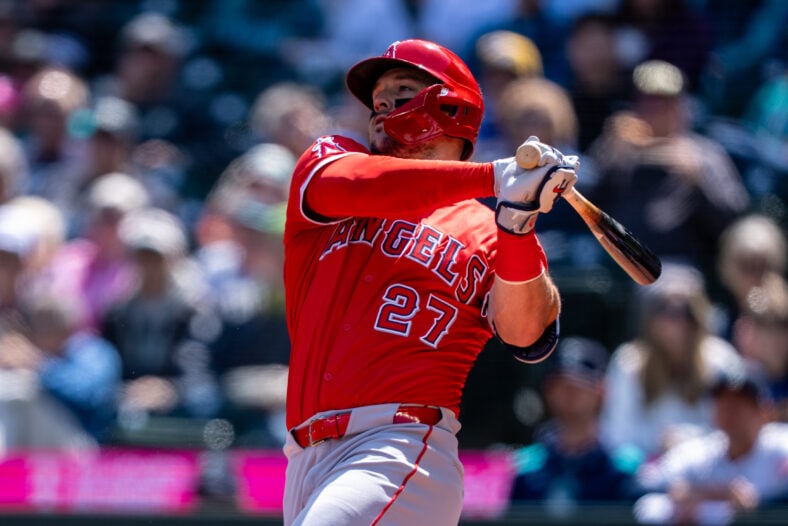 Los Angeles Angels Get New Troubling Mike Trout Injury Update Ahead Of Padres Series 3 MLB: Los Angeles Angels at Seattle Mariners