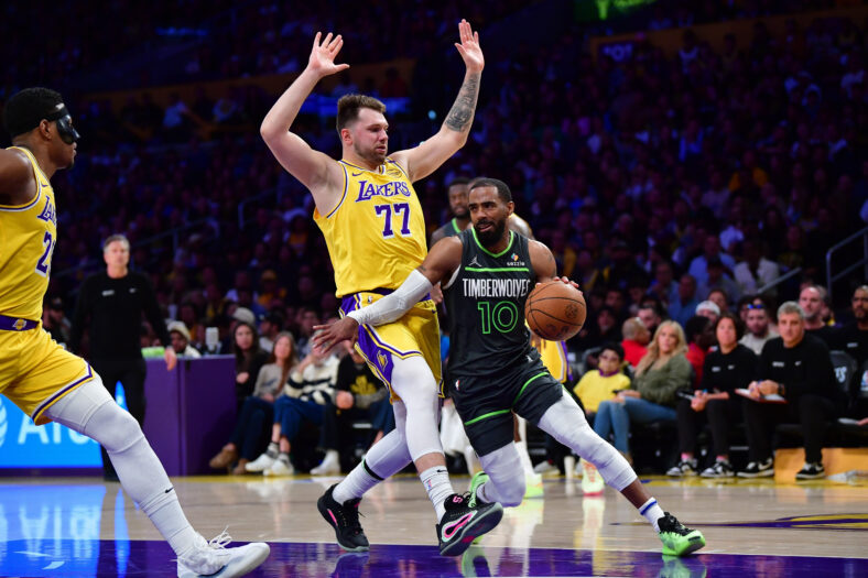 New Reporting Casts Doubt On Luka Doncic's Future With Los Angeles Lakers 3 NBA: Playoffs-Minnesota Timberwolves at Los Angeles Lakers Luka Doncic