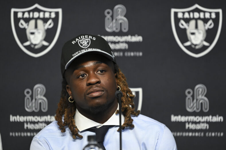 Las Vegas Raiders Workhorse Gives Best Possible Compliment To Rookie After OTAs 3 NFL: Las Vegas Raiders-Ashton Jeanty Press Conference