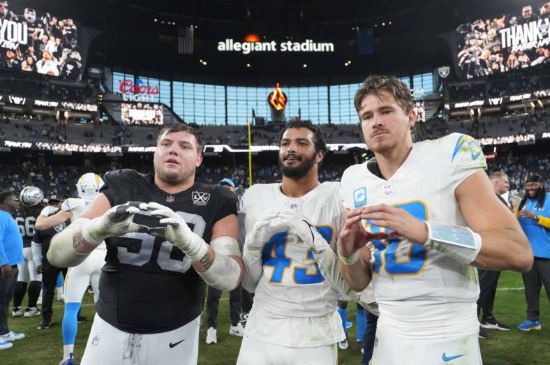 NFL: Los Angeles Chargers at Las Vegas Raiders