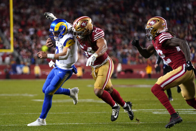 Los Angeles Rams Rookie Gets Wild, Sacrilegious Comparison From NFL Analyst 3 NFL: Los Angeles Rams at San Francisco 49ers