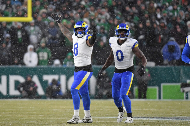 PFF Names 3 Cornerstone Players For Los Angeles Rams In 2025 5 NFL: NFC Divisional Round-Los Angeles Rams at Philadelphia Eagles