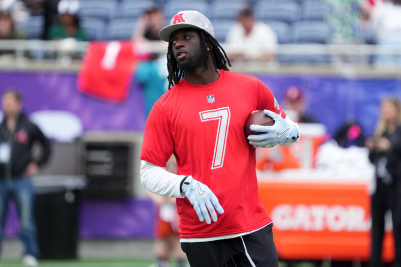 Los Angeles Chargers Secure Pro Bowl WR In Latest NFL Re-Draft 3 NFL: Pro Bowl Games-AFC Practice